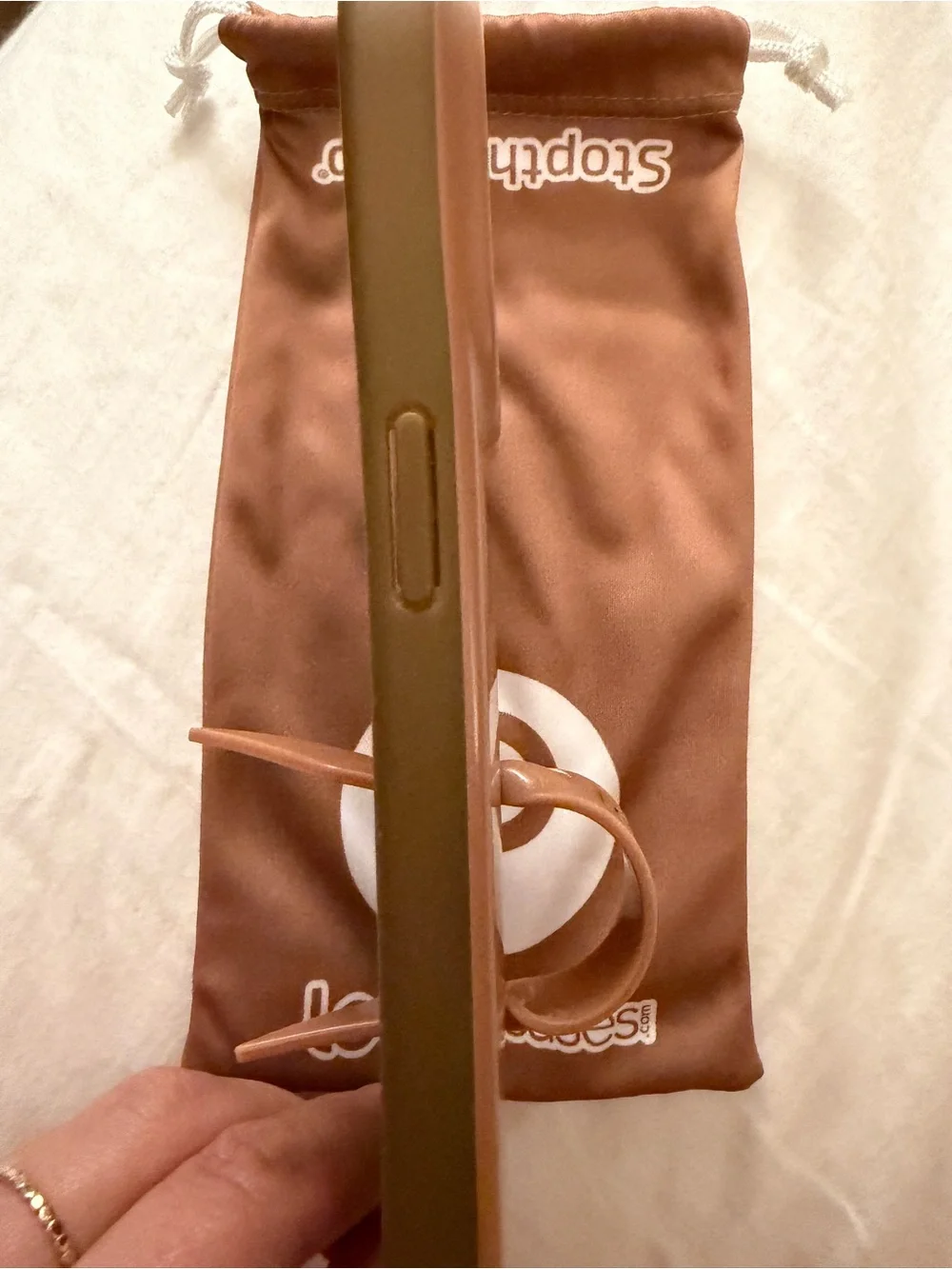 iPhone 14 Pro Max Saddle Brown Loopy Case